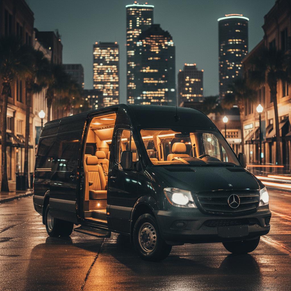 Mercedes Sprinter passenger van