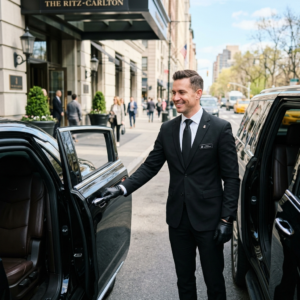 Professional chauffeur service Houston